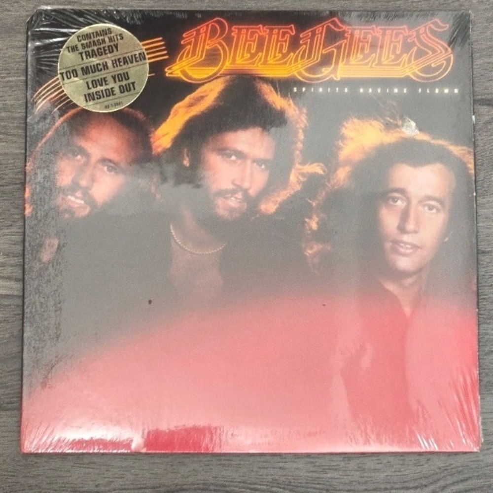 Bee Gees Spirits Having Flown Vintage Vinyl LP Record Shrink Hype Sticker 1979
